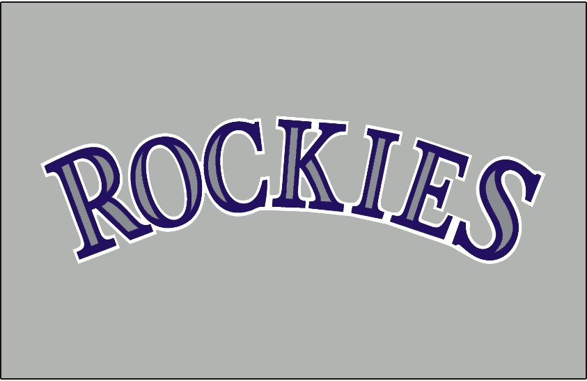 Colorado Rockies 1993 Jersey Logo iron on transfers for fabric
